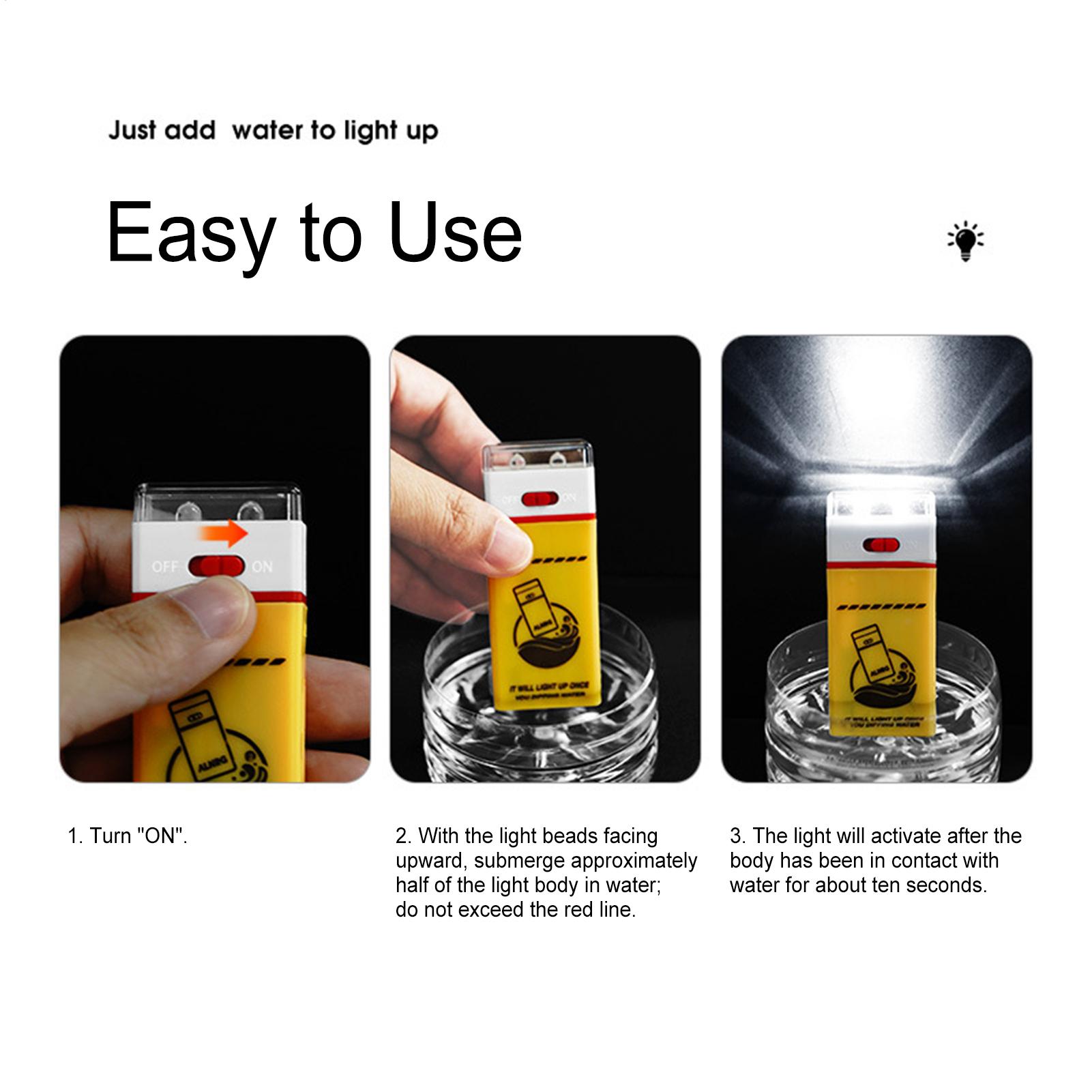 Saltwater Lamp Water Activated - đánh giá và giá Power Outage Light