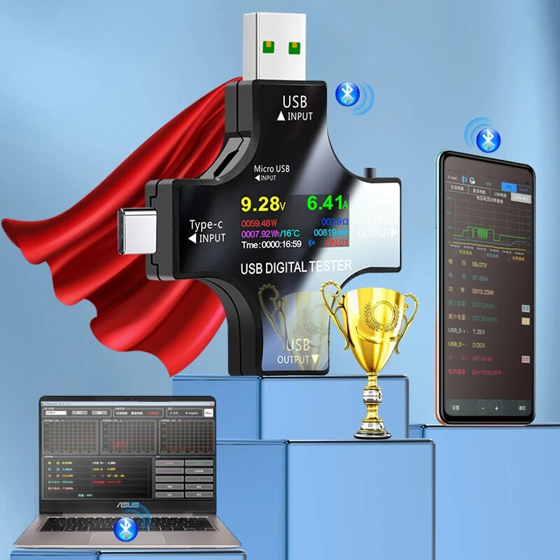 Thiết bị kiểm tra USB, loại DC - đánh giá và giá Co Detector Plug