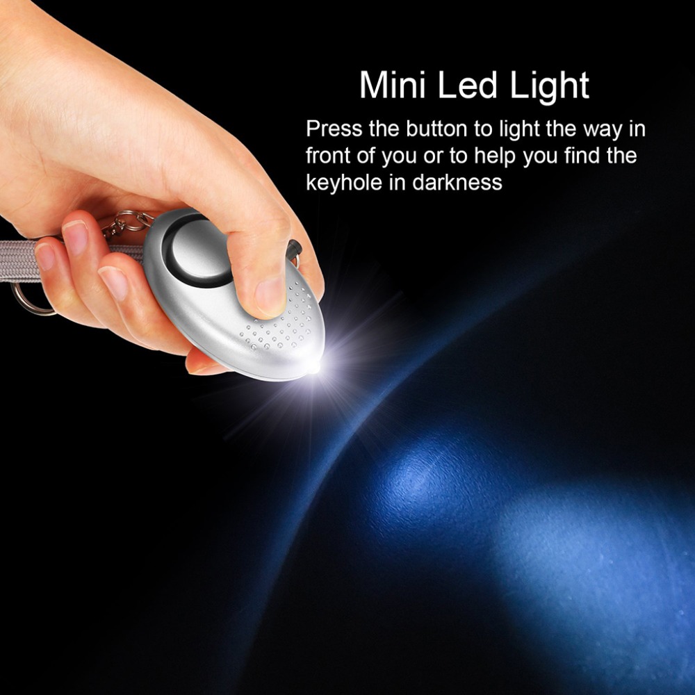 Còi báo động tự vệ 130dB chống - đánh giá và giá Personal Alarm Keychain