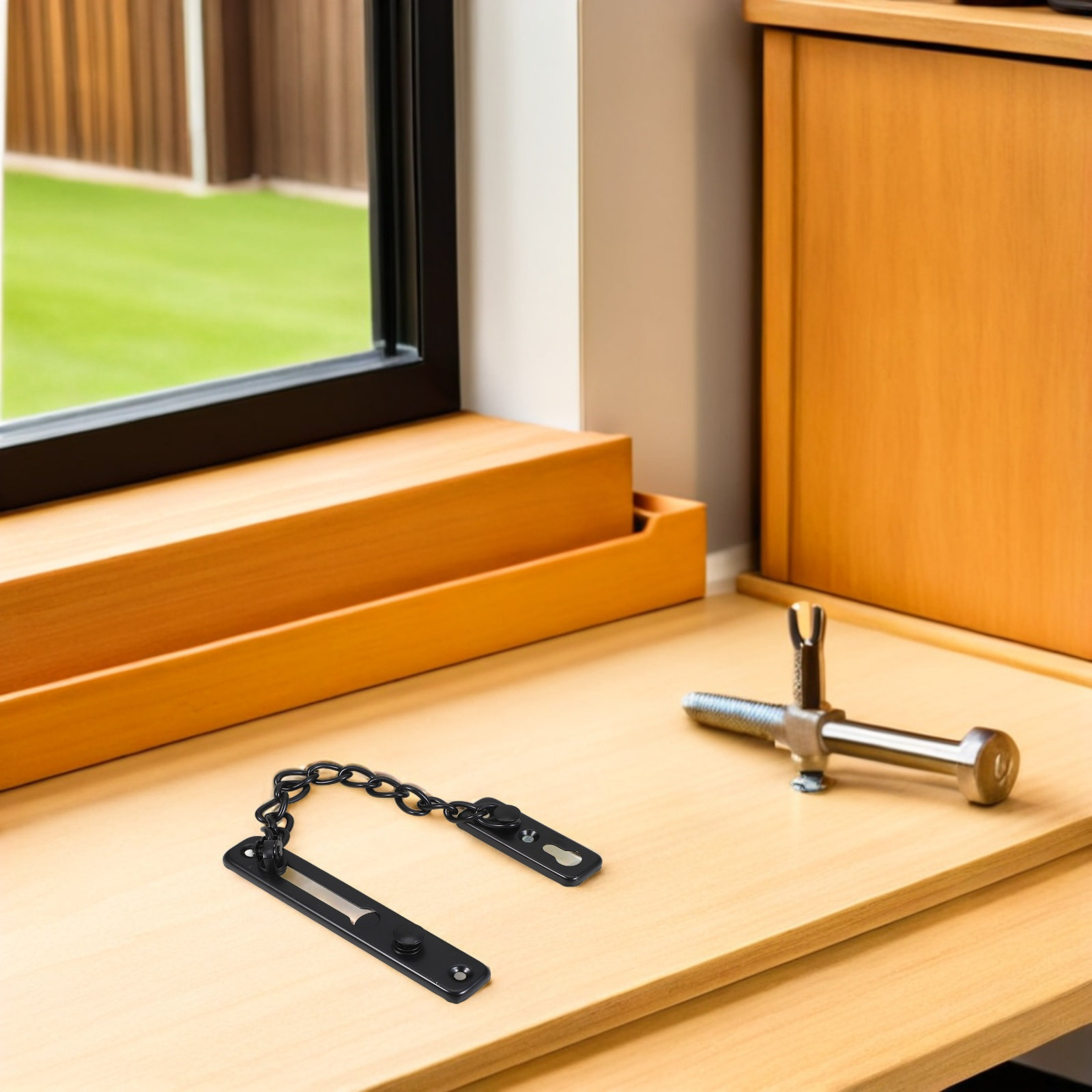 2Pcs Anti-Theft Door Chain Loc - đánh giá và giá Security Chain Door