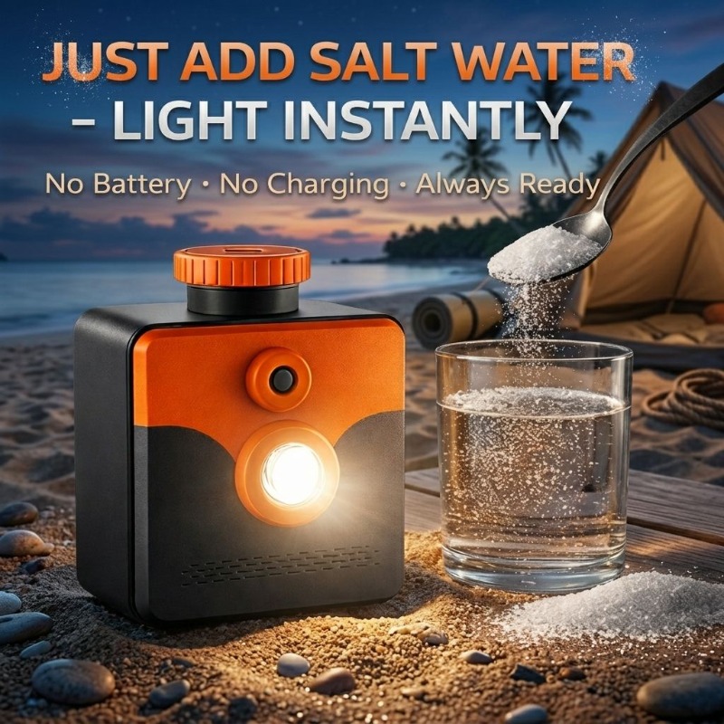 Saltwater Lamp Salt Water Powe - đánh giá và giá Power Outage Light